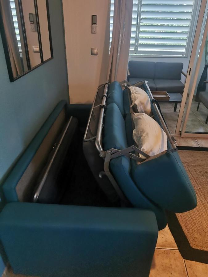 La Bulle Bleue - Coeur De St Gilles Les Bains Apartman Filaos Kültér fotó
